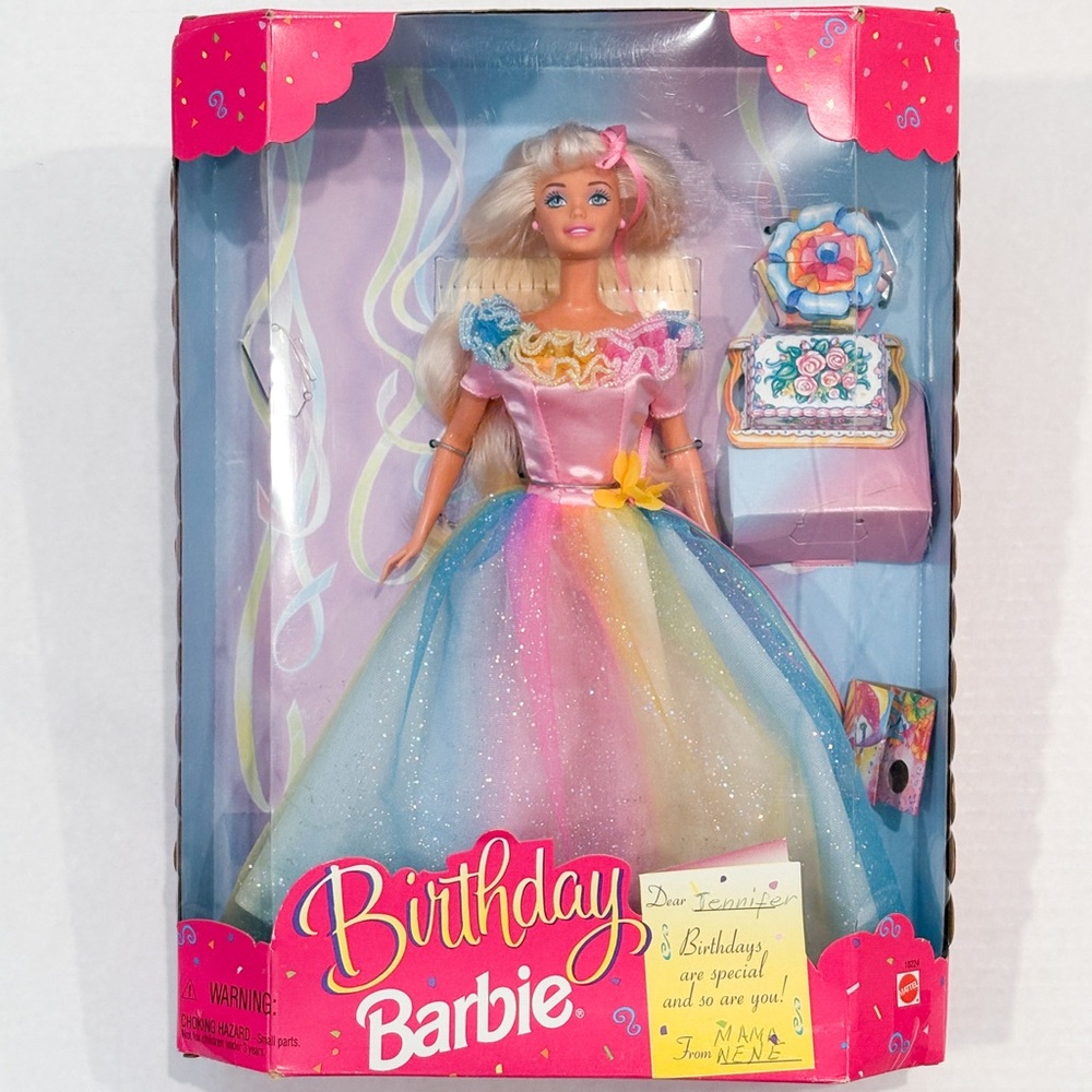 NEW IN BOX Birthday Barbie doll 1997